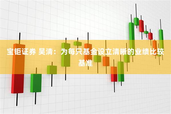 宝钜证券 吴清：为每只基金设立清晰的业绩比较基准