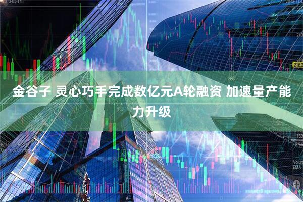 金谷子 灵心巧手完成数亿元A轮融资 加速量产能力升级