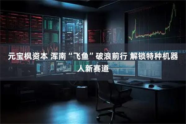 元宝枫资本 浑南“飞鱼”破浪前行 解锁特种机器人新赛道
